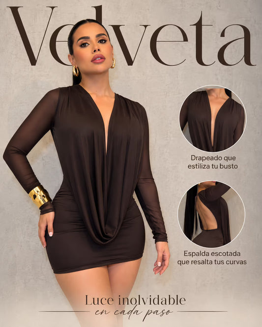 Vestido Velveta