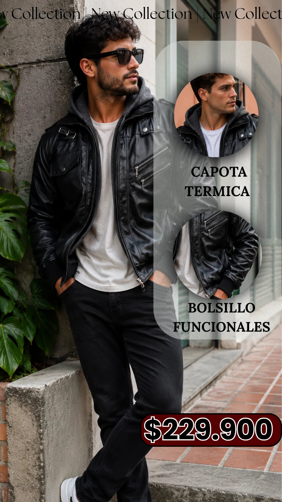 Chaqueta Rust Motera